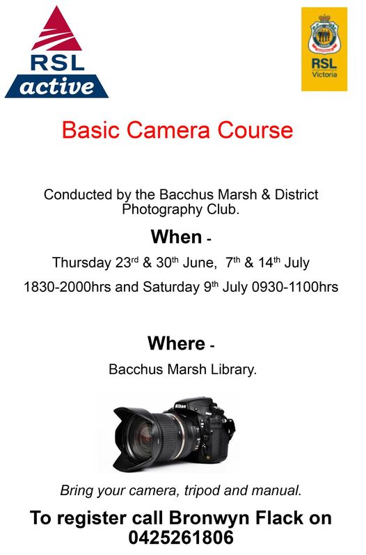 Camera Course